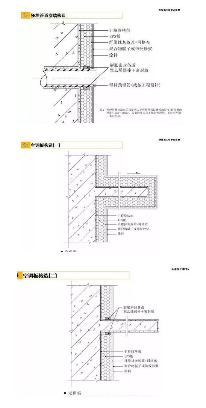 外墻保溫節(jié)點做法圖集_13